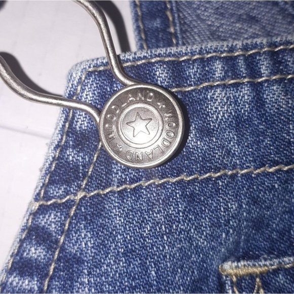 WOODLAND | Toddler Jean Overalls Blue Size 18 months - Picture 3 of 5